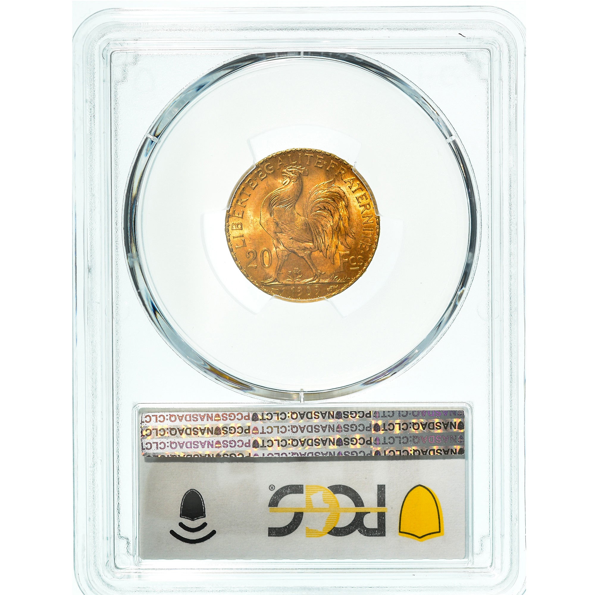 Monnaie, France, Marianne, 20 Francs, 1909, Paris, PCGS, MS65, FDC, Or