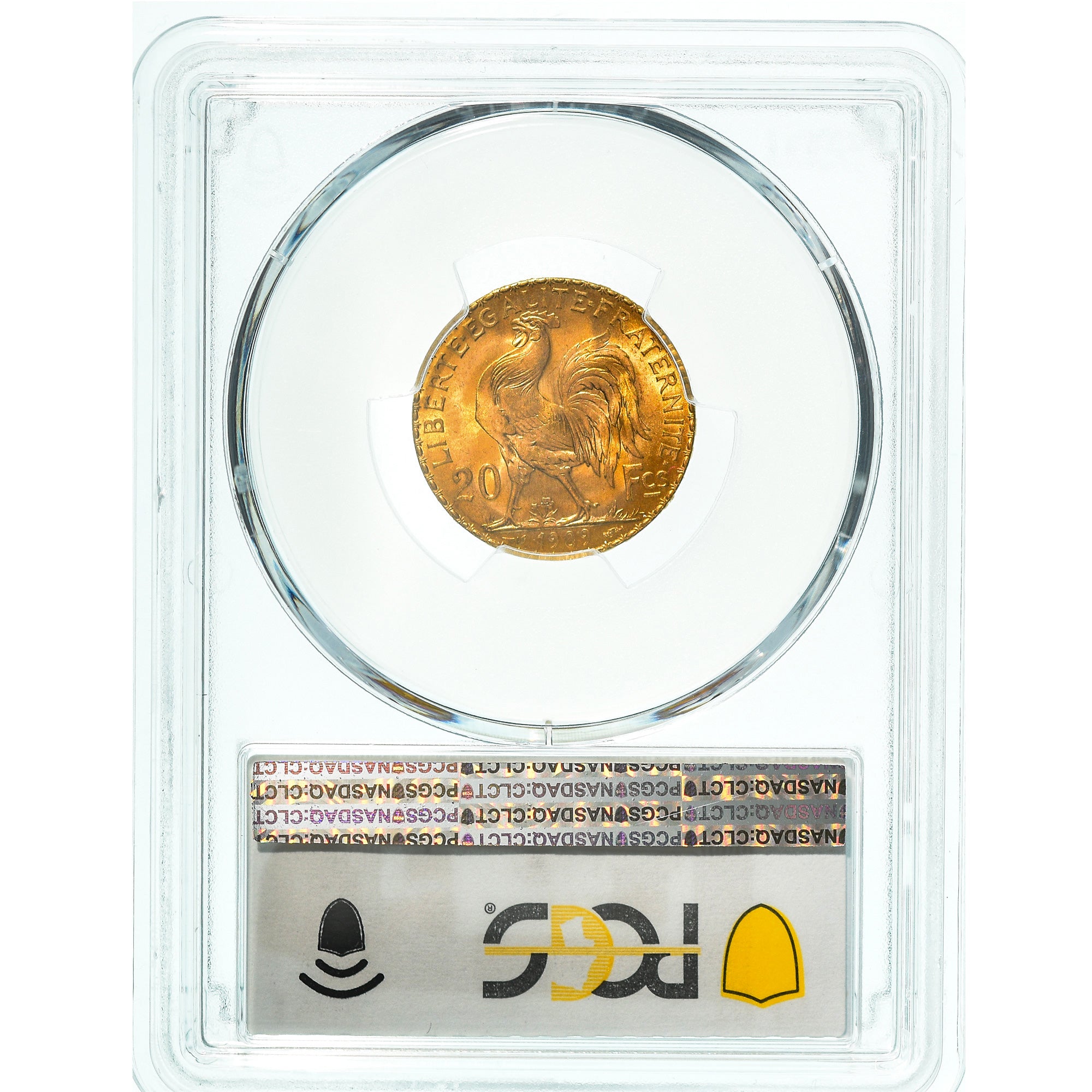 Münze, Frankreich, Marianne, 20 Francs, 1909, Paris, PCGS, MS66, STGL, Gold