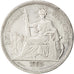 FRENCH INDO-CHINA, Piastre, 1885, Paris, KM #5, EF(40-45), Silver, Lecompte...
