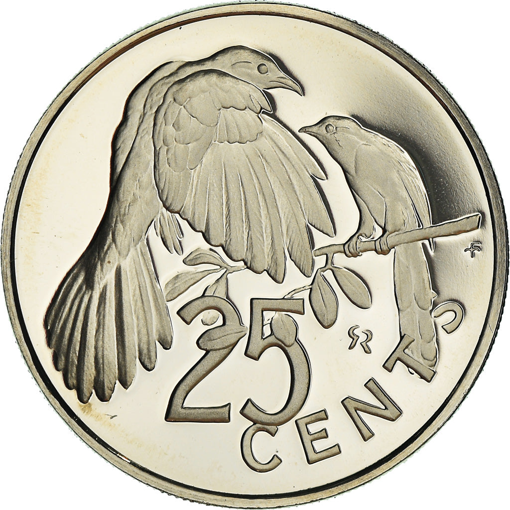 Coin, BRITISH VIRGIN ISLANDS, Elizabeth II, 25 Cents, 1976, Franklin Mint