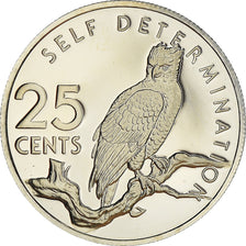 Moneta, Guyana, 25 Cents, 1976, Franklin Mint, Proof, FDC, Rame-nichel, KM:40