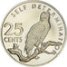 Moneta, Guyana, 25 Cents, 1976, Franklin Mint, Proof, FDC, Rame-nichel, KM:40