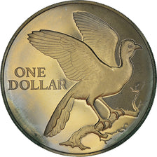 Coin, TRINIDAD & TOBAGO, Dollar, 1975, Franklin Mint, Proof, MS(65-70)