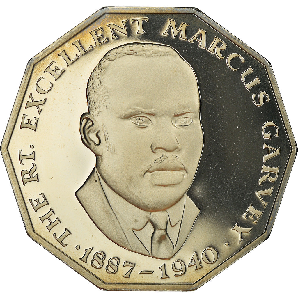 Moneta, Giamaica, Elizabeth II, 50 Cents, 1979, Franklin Mint, USA, Proof, FDC