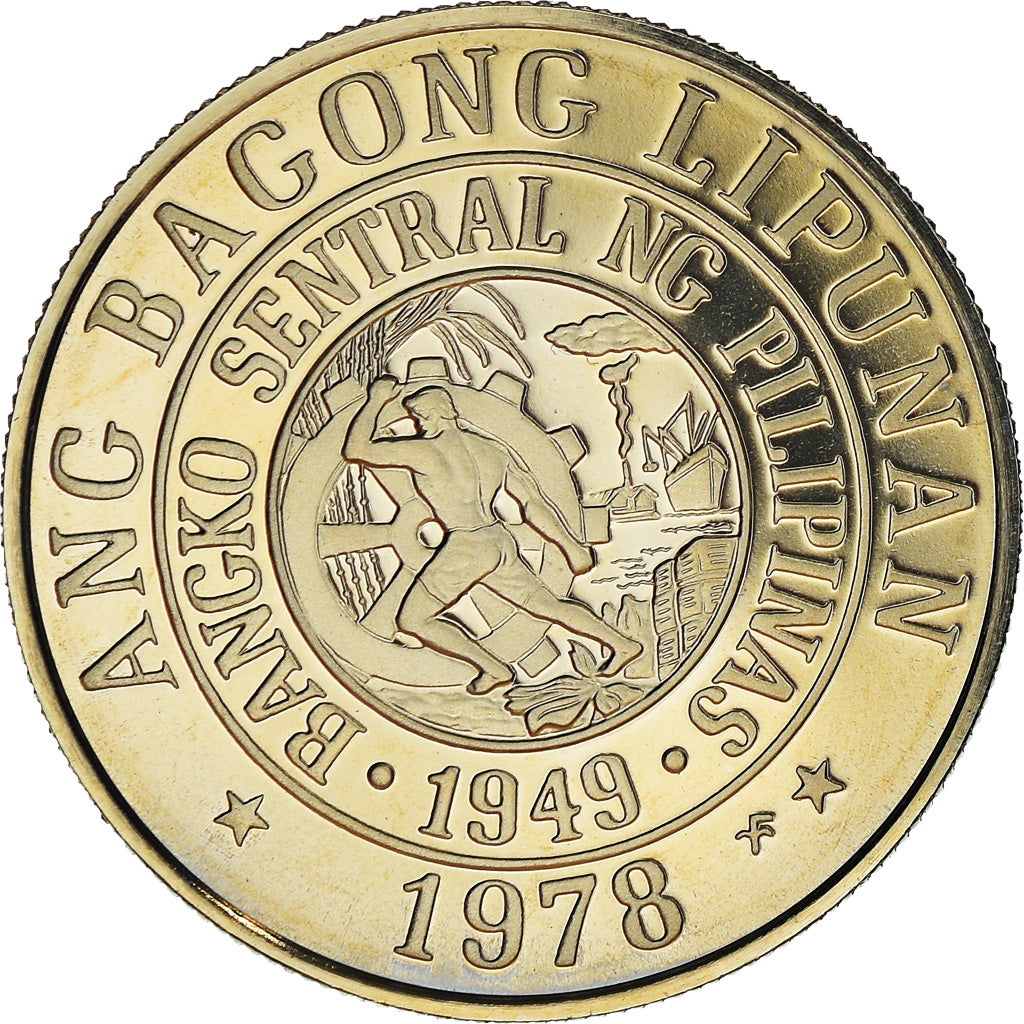 Münze, Philippinen, 25 Sentimos, 1978, Franklin Mint, Proof, STGL