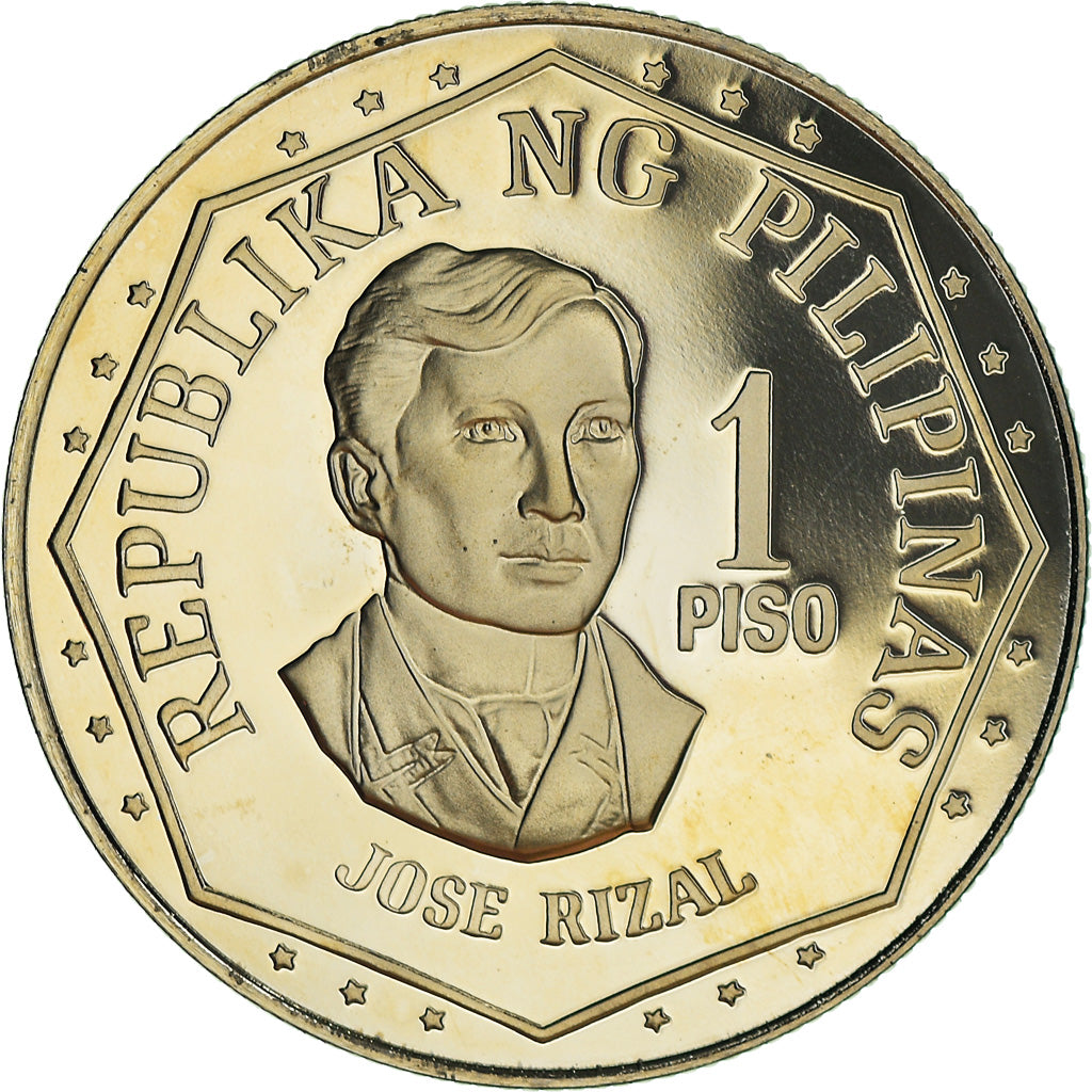 Moneda, Filipinas, Piso, 1978, Franklin Mint, Proof, FDC, Cobre - níquel