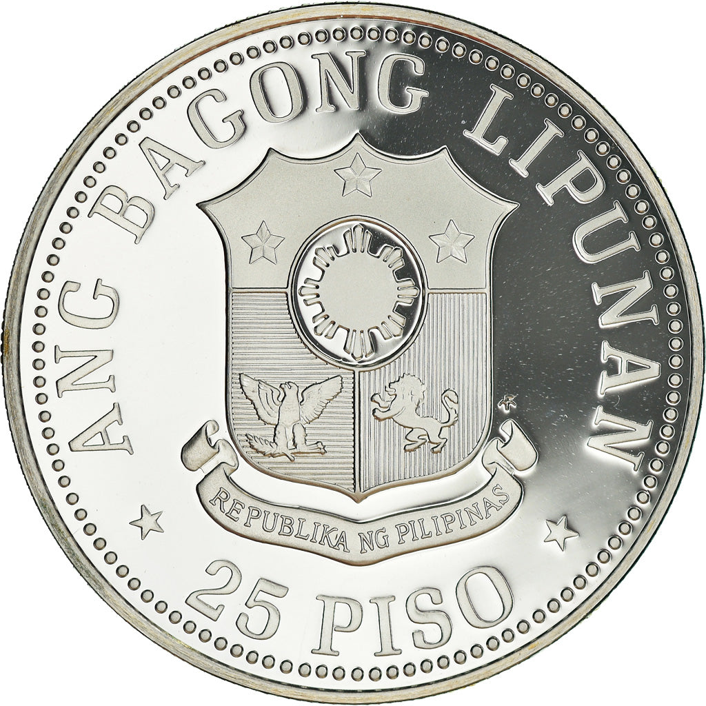 Monnaie, Philippines, 25 Piso, 1978, Franklin Mint, Proof, FDC, Argent, KM:221