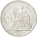 FRENCH INDO-CHINA, Piastre, 1893, Paris, KM #5, EF(40-45), Silver, Lecompte...