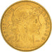 Munten, Frankrijk, Marianne, 10 Francs, 1901, Paris, FR+, Goud, KM:846