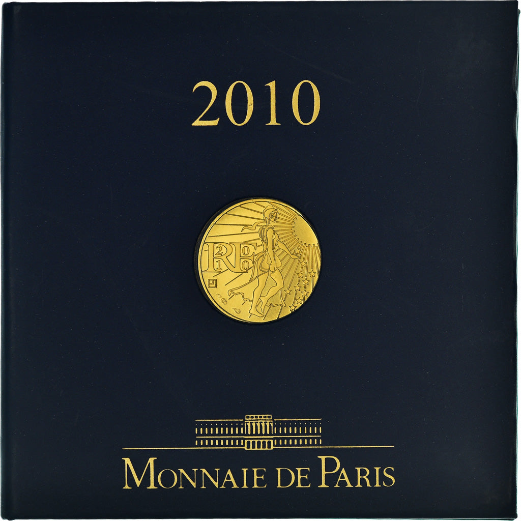 France, 100 Euro, 2010, Paris, MS(65-70), Gold, KM:1536