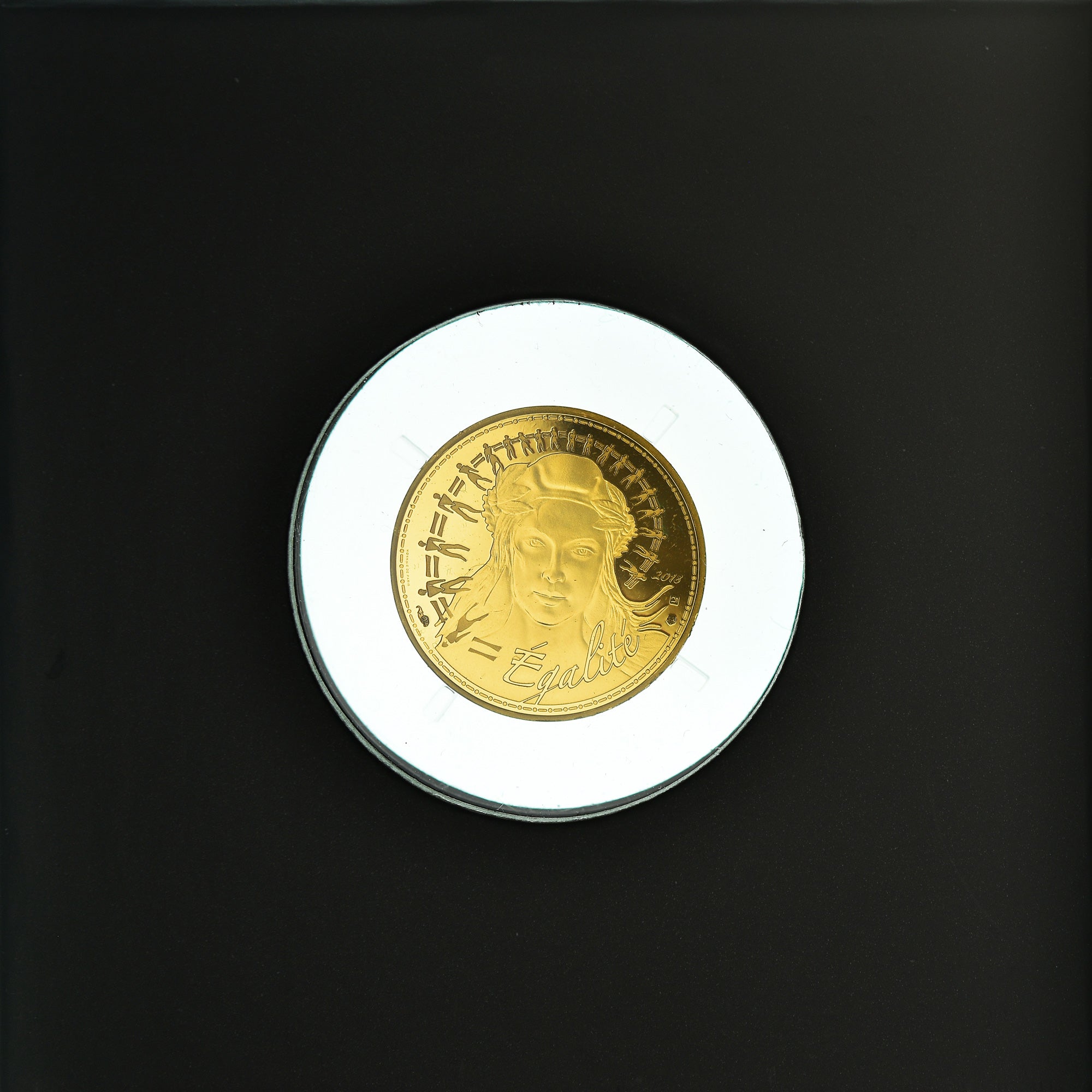 France, Monnaie de Paris, 250 Euro, Marianne, Egalité, 2017, Paris, Proof