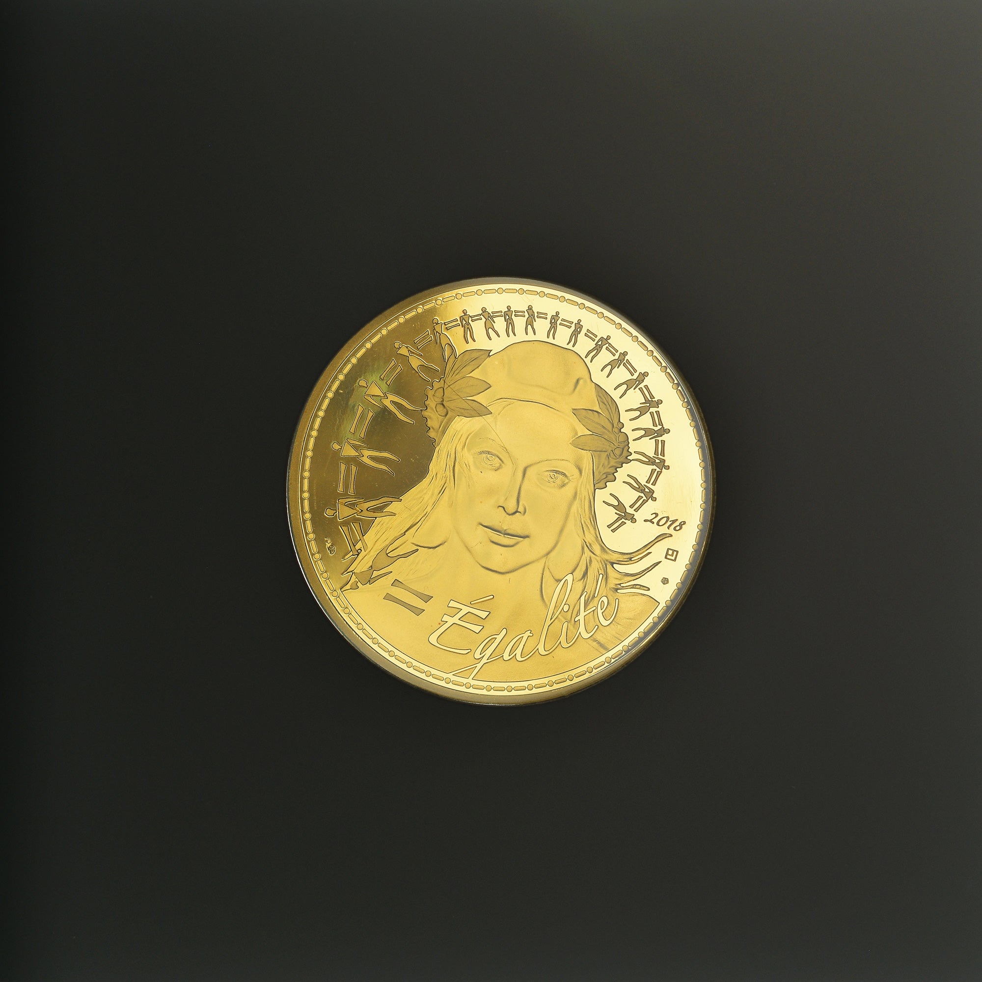 France, Monnaie de Paris, 1000 Euro, Marianne, Egalité, 2018, Paris, Proof
