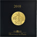 Frankrijk, Parijse munten, 500 Euro, La Semeuse, 2010, Paris, Proof, FDC, Goud