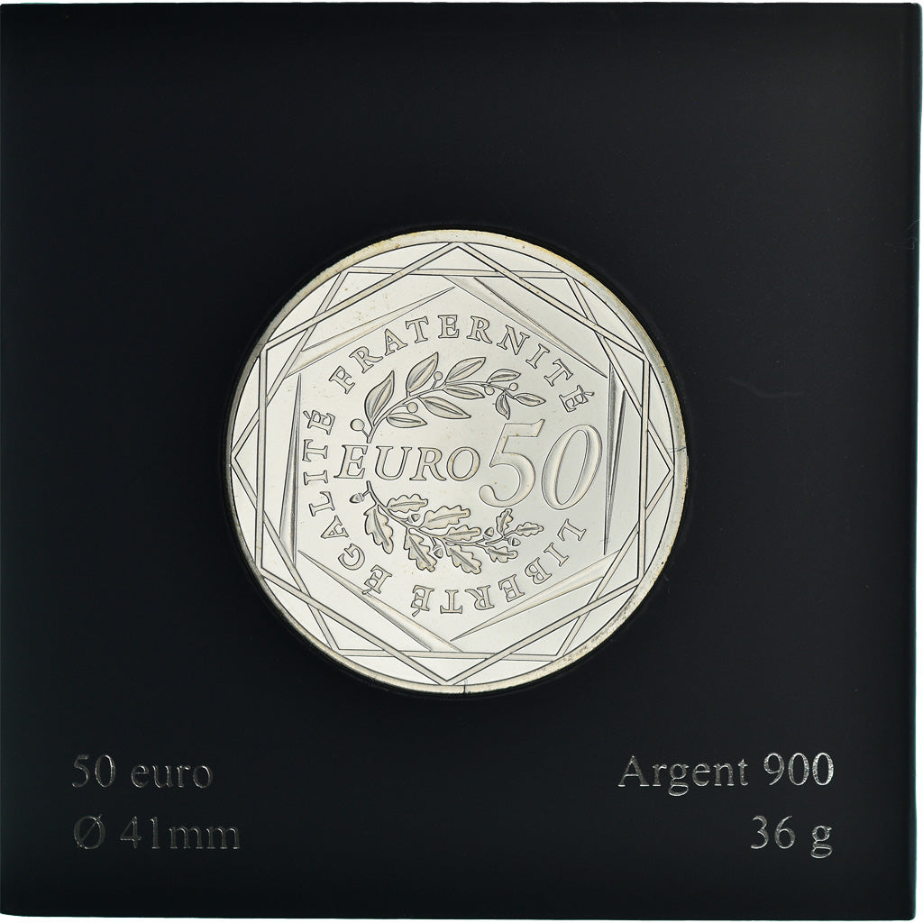 France, 50 Euro, 2010, Paris, BU, MS(65-70), Silver, Gadoury:9, KM:1644
