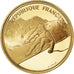 Moneda, Francia, 500 Francs, 1989, Paris, JO Albertville : ski alpin, FDC, Oro