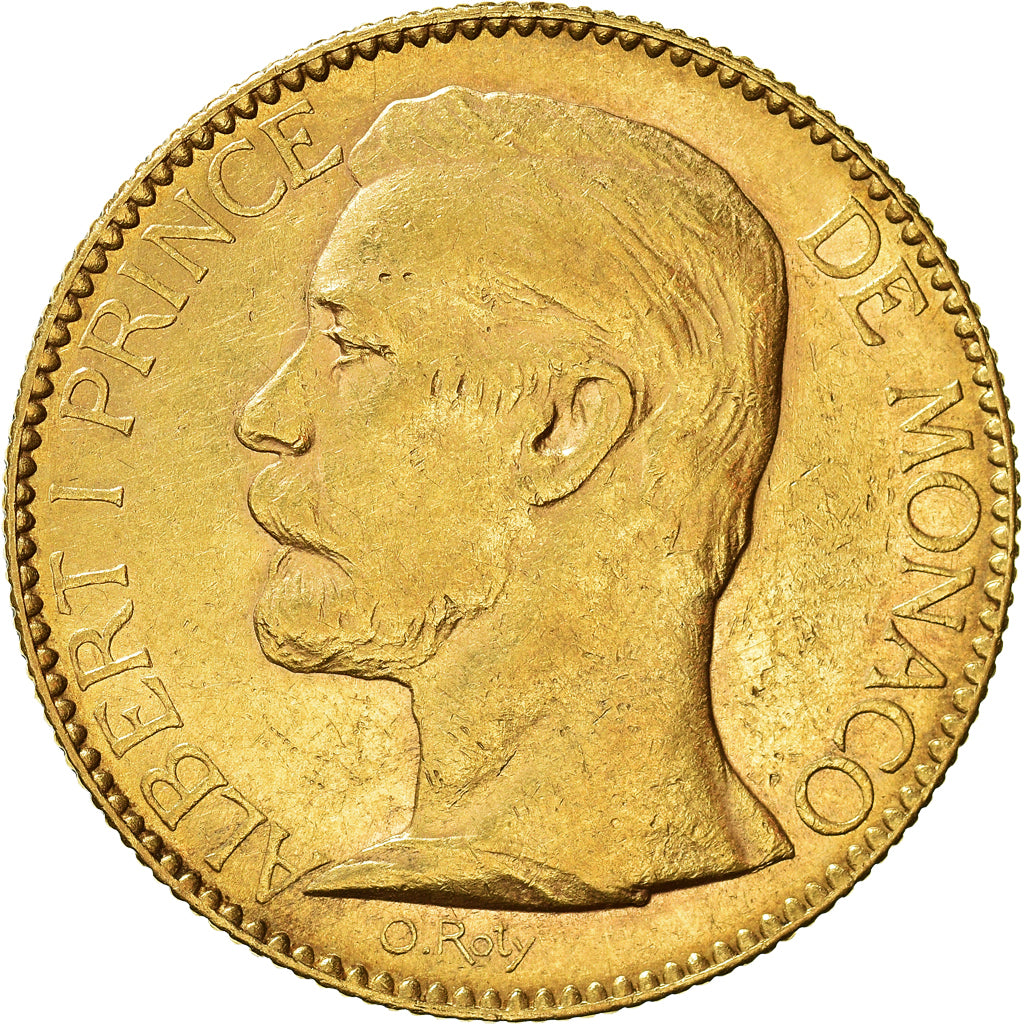 Münze, Monaco, 100 Francs, 1901, Paris, SS, Gold, Gadoury:124