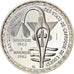 Münze, West African States, 5000 Francs, 1982, Paris, ESSAI, UNZ, Silber