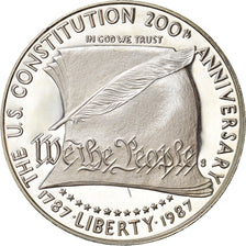 Moneta, USA, Dollar, 1987, U.S. Mint, San Francisco, Proof, MS(65-70), Srebro