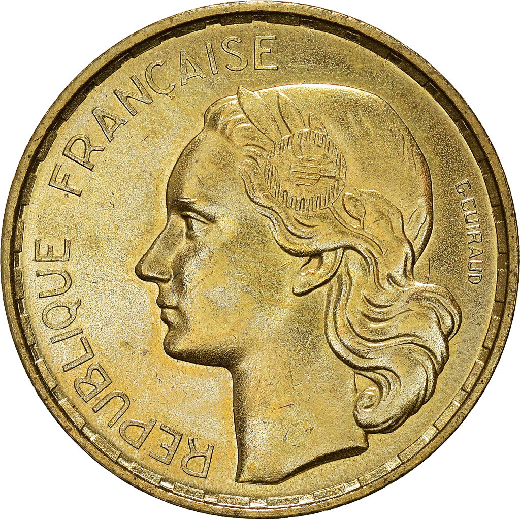 Moneta, Francja, Guiraud, 50 Francs, 1950, Paris, PRÓBA, MS(60-62)