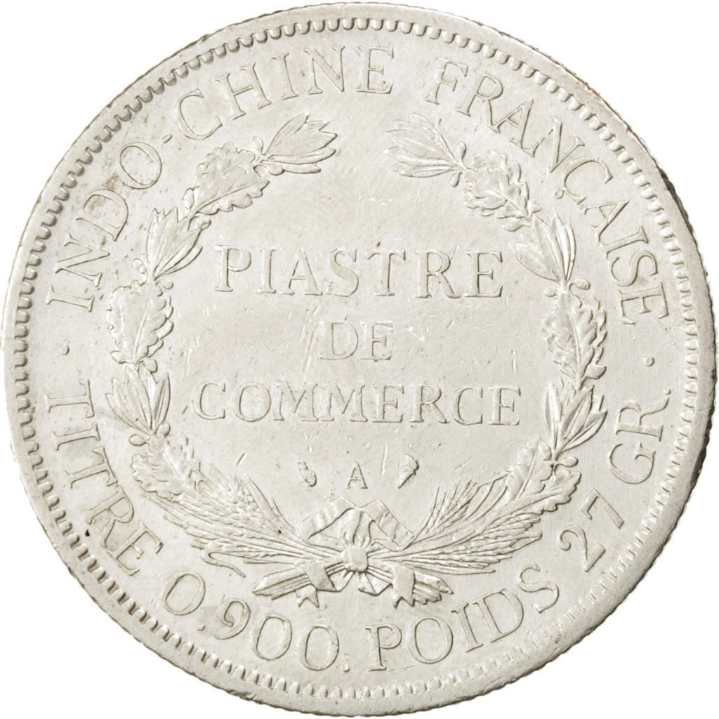 Coin, French Indochina, Piastre, 1897, Paris, EF(40-45), Silver, KM:5a.1