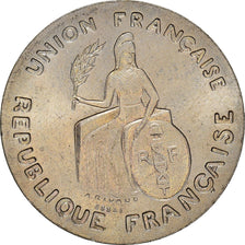 Moneta, OCEANIA FRANCESE, 2 Francs, 1948, Paris, ESSAI, SPL, Rame-nichel, KM:E5