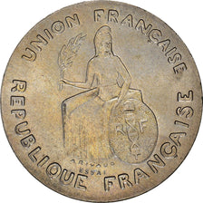 Coin, FRENCH OCEANIA, Franc, 1948, ESSAI, MS(63), Copper-nickel, KM:E3
