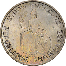 Coin, FRENCH OCEANIA, Franc, 1948, ESSAI, MS(63), Copper-nickel, KM:E4