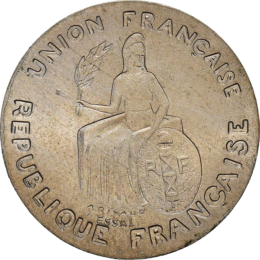 Monnaie, FRENCH OCEANIA, 50 Centimes, 1948, Paris, ESSAI, SPL, Nickel-Bronze