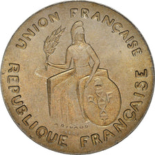 Coin, New Caledonia, 2 Francs, 1948, Paris, ESSAI, MS(63), Nickel-Bronze, KM:E5