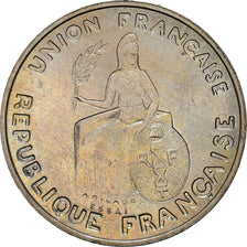 Coin, New Caledonia, Franc, 1948, Paris, MS(63), Nickel-Bronze, KM:E4