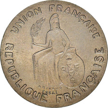 Coin, New Caledonia, 50 Centimes, 1948, Paris, ESSAI, MS(63), Nickel-Bronze