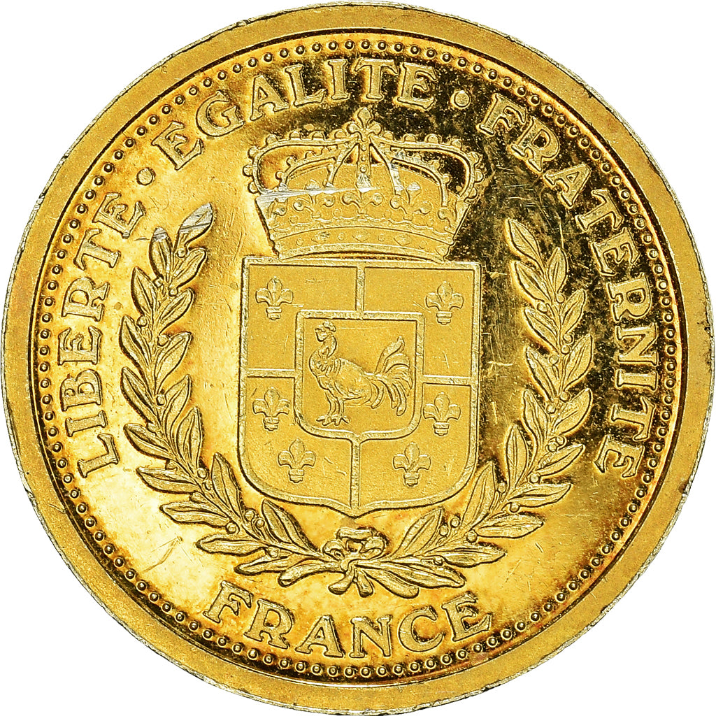 France, Medal, Sainte Jeanne d'Arc, Pucelle d'Orléans, History, AU(55-58), Gold