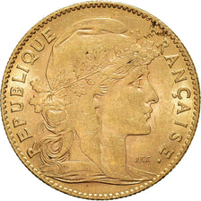 Coin, France, Marianne, 10 Francs, 1907, Paris, EF(40-45), Gold, KM:846