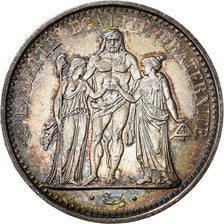 Moeda, França, Hercule, 10 Francs, 1969, Paris, AU(50-53), Prata, KM:932