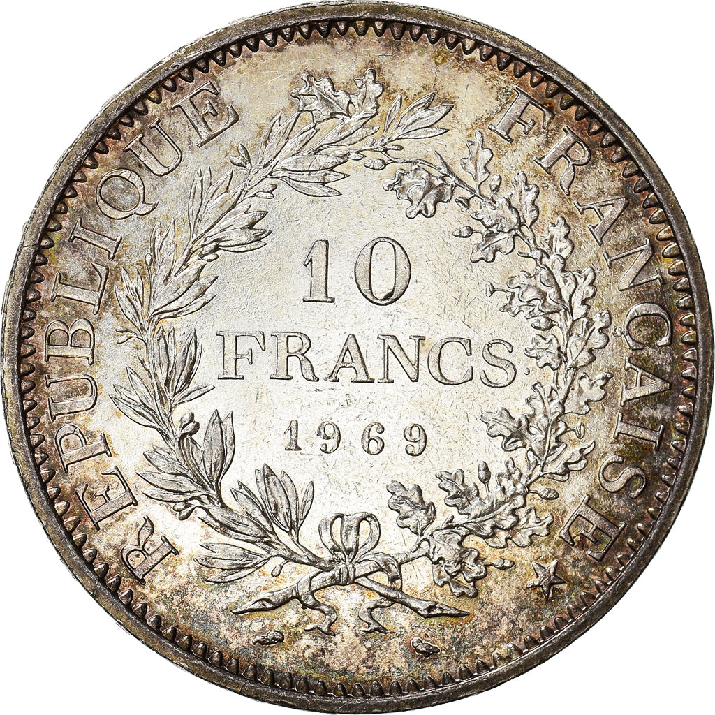 Monnaie, France, Hercule, 10 Francs, 1969, Paris, TTB+, Argent, Gadoury:813