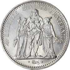 Moneta, Francja, Hercule, 10 Francs, 1969, Paris, MS(60-62), Srebro, KM:932