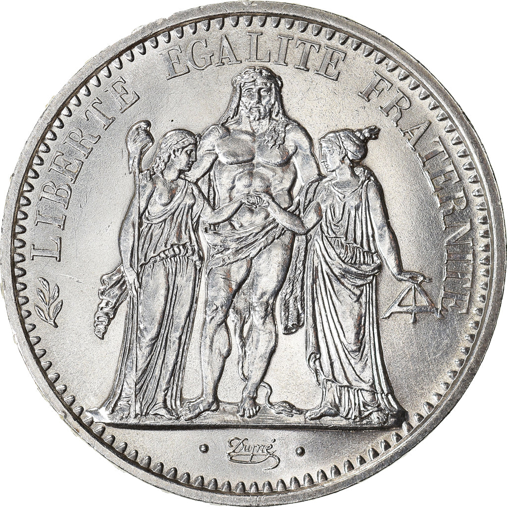 Coin, France, Hercule, 10 Francs, 1971, Paris, MS(60-62), Silver, KM:932