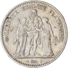 Moneta, Francia, Hercule, 5 Francs, 1874, Bordeaux, BB, Argento, KM:820.2