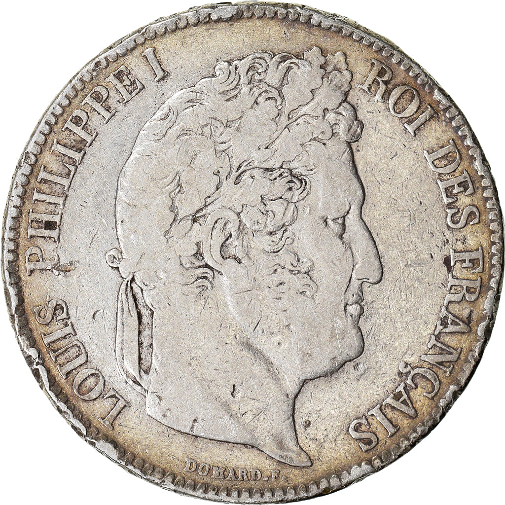Munten, Frankrijk, Louis-Philippe, 5 Francs, 1835, Toulouse, FR, Zilver