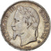 Moneta, Francia, Napoléon III, 5 Francs, 1869, Strasbourg, BB, Argento