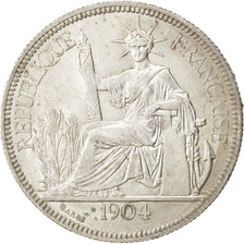 Indochine, 1 Piastre 1904 A, KM 5a.1