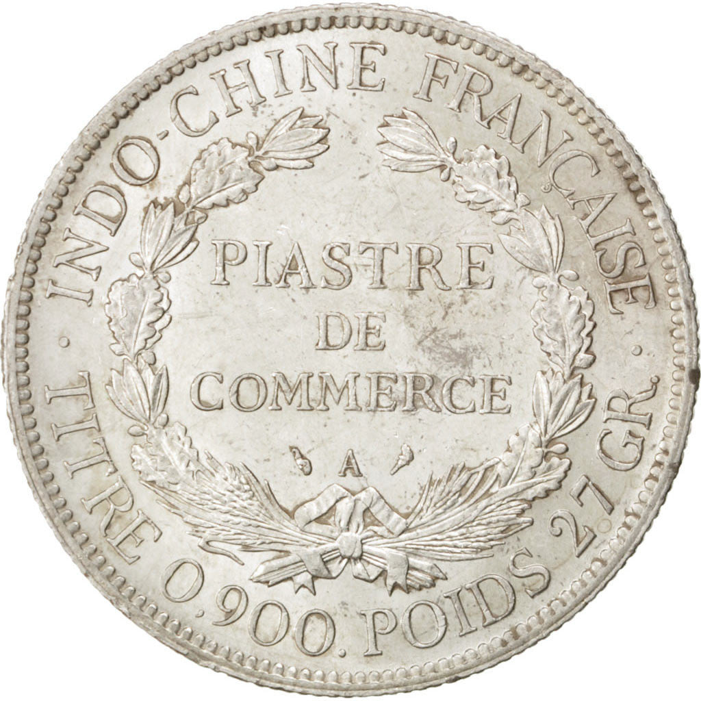 Indochine, 1 Piastre 1904 A, KM 5a.1