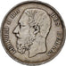 Münze, Belgien, Leopold II, 5 Francs, 5 Frank, 1869, S+, Silber, KM:24
