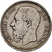 Munten, België, Leopold II, 5 Francs, 5 Frank, 1869, FR+, Zilver, KM:24