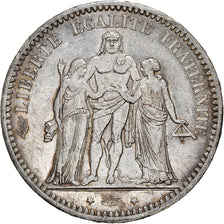 Monnaie, France, Hercule, 5 Francs, 1873, Paris, TTB+, Argent, Gadoury:745a