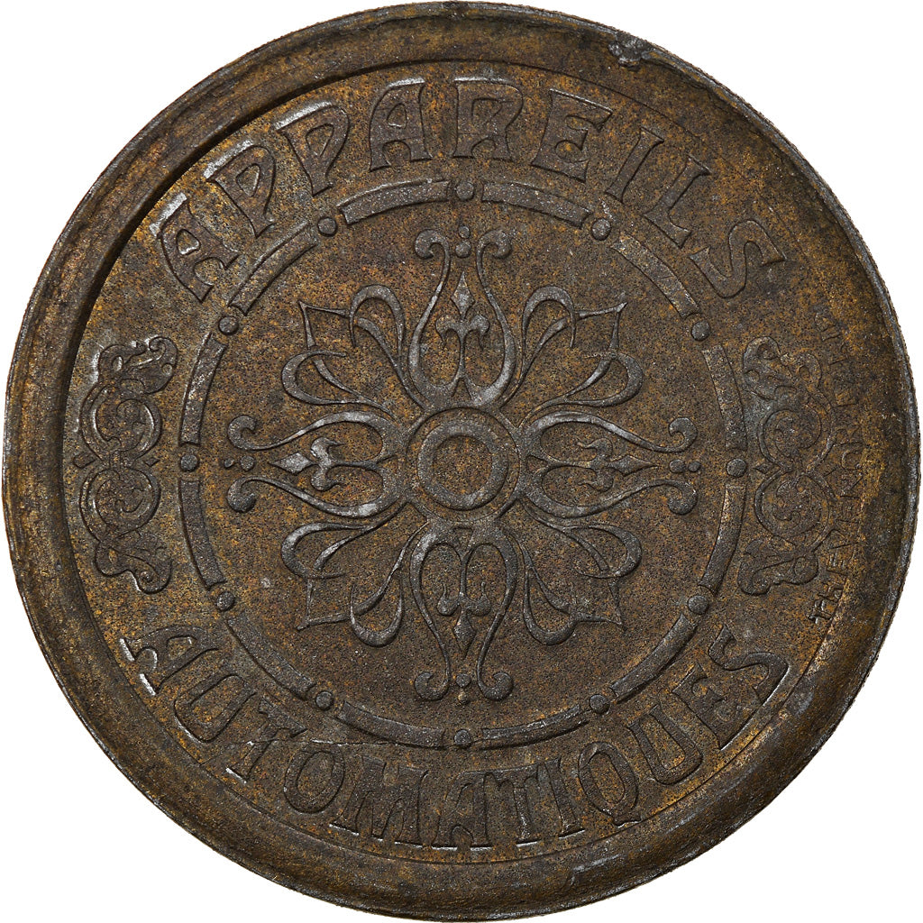 France, Jeton, Appareils Automatiques, Business & industry, TB, Cuivre