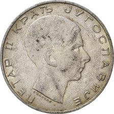 Coin, Yugoslavia, Petar II, 50 Dinara, 1938, EF(40-45), Silver, KM:24