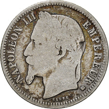 Moneta, Francja, Napoleon III, Napoléon III, Franc, 1869, Strasbourg, F(12-15)