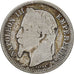 Moneta, Francja, Napoleon III, Napoléon III, Franc, 1869, Strasbourg, F(12-15)