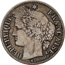 Coin, France, Cérès, 50 Centimes, 1871, Paris, VF(30-35), Silver, KM:834.1